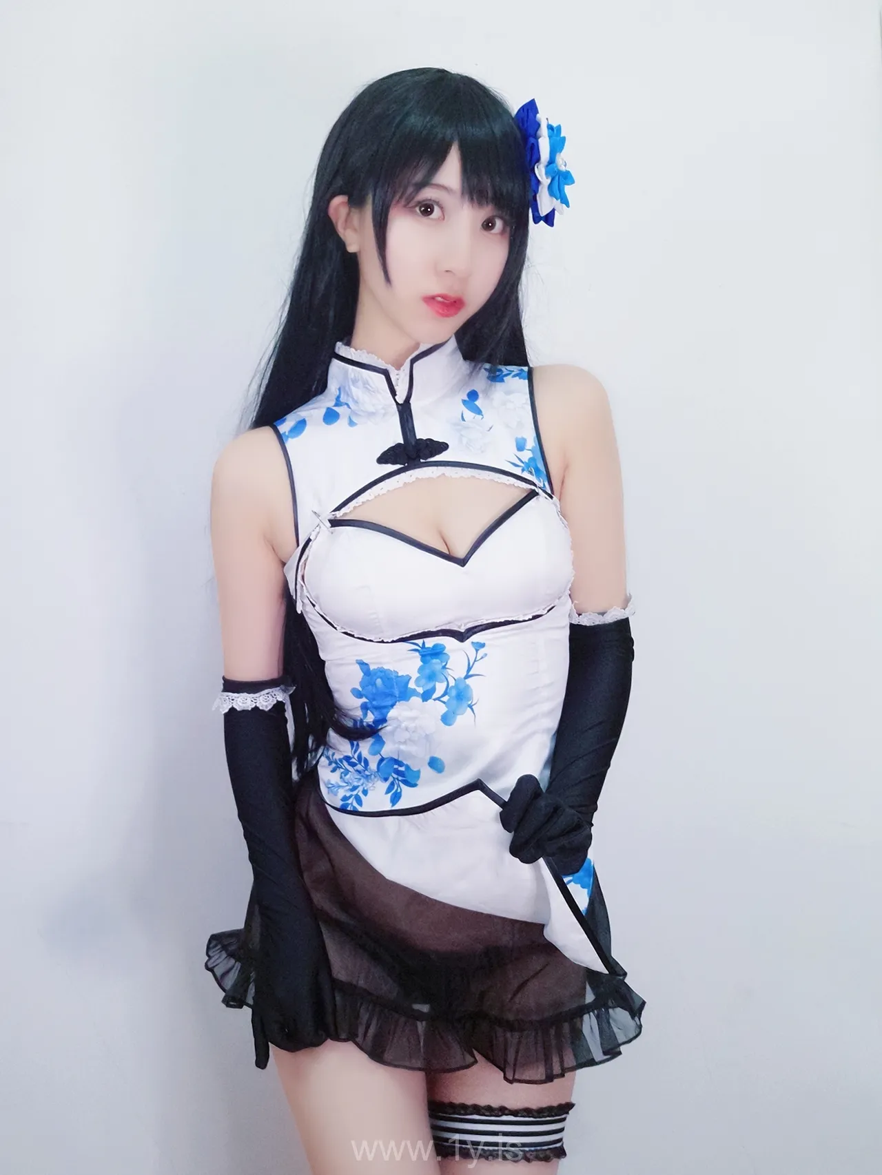 Coser@黑川 NO.020 Slender & Trendy Asian Homebody Girl 瓶儿